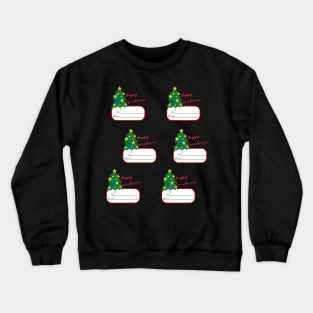 Gift labels for Christmas Crewneck Sweatshirt